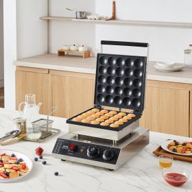 25PCS 43mm Mini Dutch Pancake Maker Commercial Dorayaki Baker 1700W