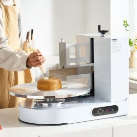 Cake Decorating Machine Cake Frosting Spreading For 4' To 16' Cake White