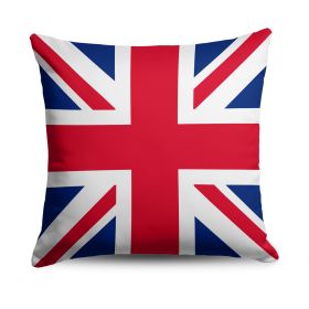 England Flag Throw Pillow 18x18 inches