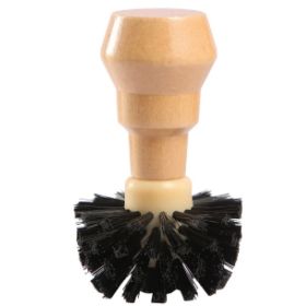 Coffee Machine Cleaning Brush -- Bottom Less Handle Cleaning Brush 53/54/58mm (Option: Default)